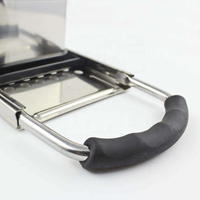 Spaetzle Maker en métal de haute qualité avec poignée ergonomique Outil de presse à pâtes de cuisine à domicile