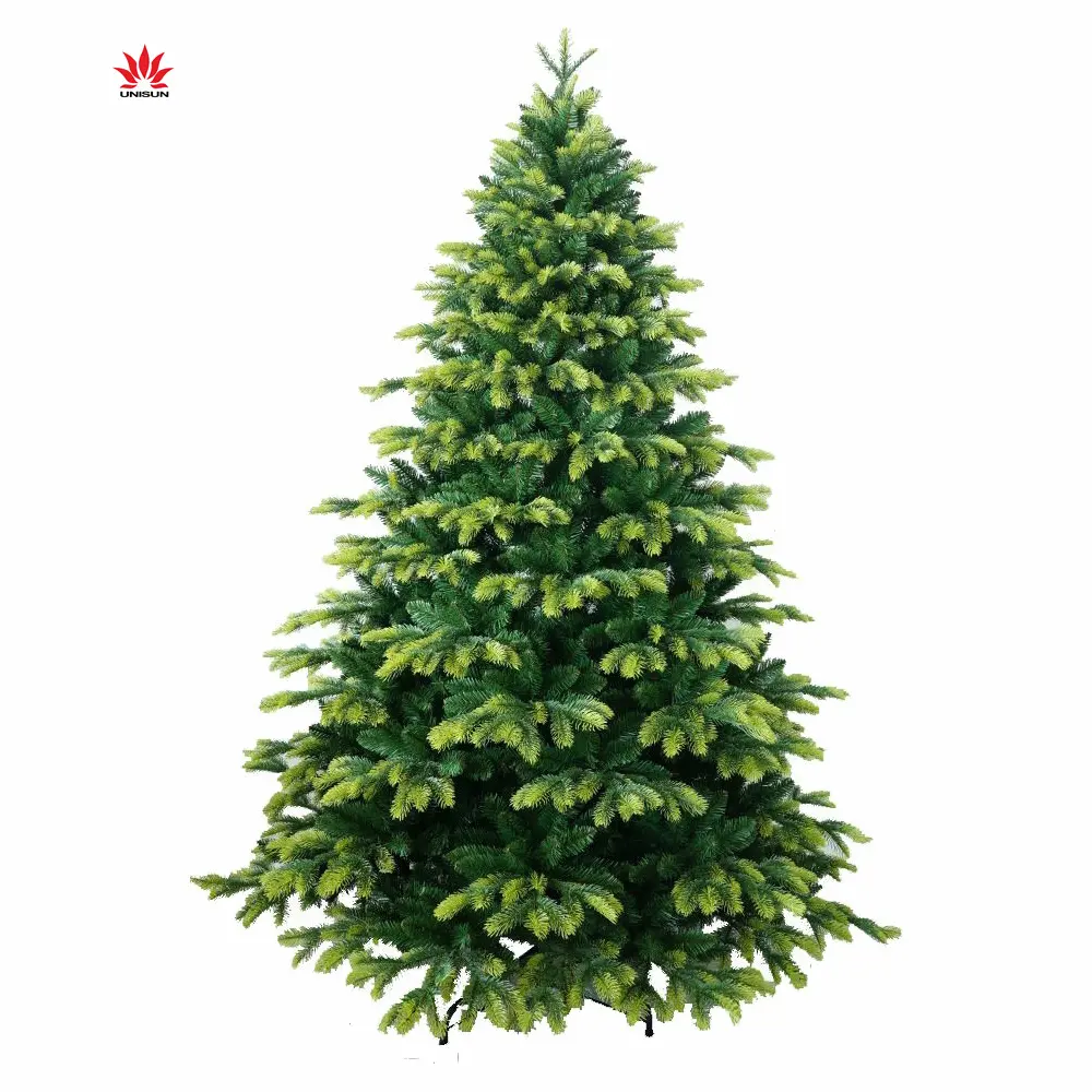 Decoración comercial Gran exterior Impermeable PVC LED Árbol de Navidad artificial gigante para uso en exteriores de alta resistencia