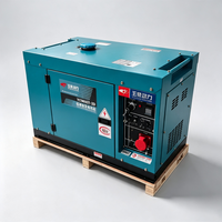 Tragbarer Open-Frame-Dieselgenerator 10kW Mobile Stromstation für Einkaufszentren, Baustellen und Notstromversorgung im Haushalt