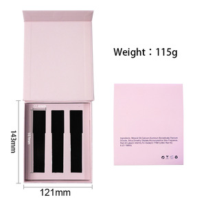 ลิปสติกเนื้อแมทแบบน้ำ ติดทนนาน กันน้ำ สีชัด ชุด 3 แพ็ค แบรนด์ส่วนตัว - Product Image 2