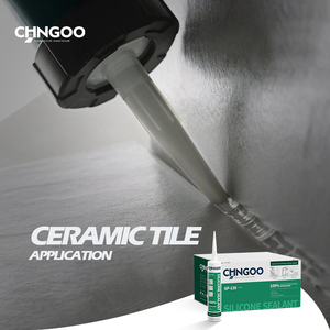 Keo dán cao su đen trắng mục đích chung cho cửa và cửa sổ kính truy cập keo thủy tinh acetic nhanh khô <span class=keywords><strong>Silicone</strong></span> <span class=keywords><strong>sealant</strong></span> - Product Image 2