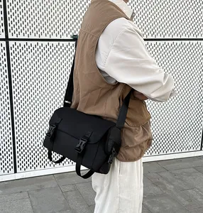 Borsa a tracolla per il tempo libero di alta qualità unisex multifunzione impermeabile street messenger borsa a tracolla per computer da viaggio