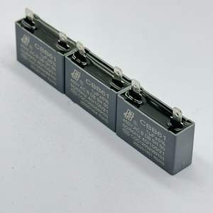 Condensador Hongye <span class=keywords><strong>CBB61</strong></span> 250 VCA, <span class=keywords><strong>CBB61</strong></span> 0.5uF-1uF 1.5uF 5uF 450 VCA 40 105 21 <span class=keywords><strong>50</strong></span> 60 Hz, Condensadores de Película para Ventiladores y Motores de CA - Product Image 6