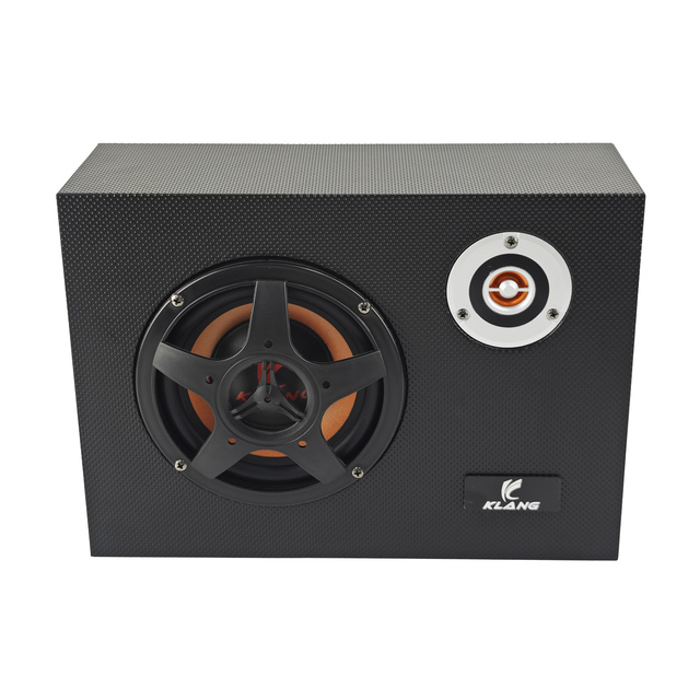 High-Power Active 6\" 8\" 10\" 12\" Car Audio Subwoofers with Built-in Amplifier Car Speakers with Sound Box