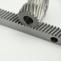 Norme européenne M1 M2 M3 M4 M5 M6 pignons et crémaillères hélicoïdaux en acier usiné CNC personnalisé M1.25