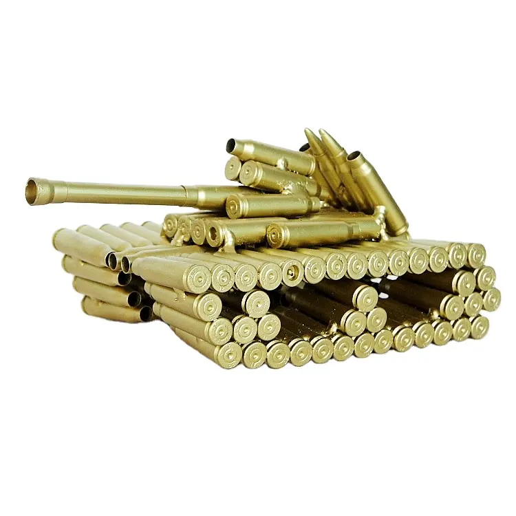 Zhejiang Metall Kugel Shell Gehäuse Diecast Military Tank Modell Ornament für Dekoration