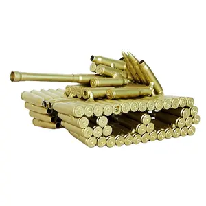 Zhejiang Metal Bullet Shell Behuizing Diecast Militaire Tank Model Ornament Voor Decoratie