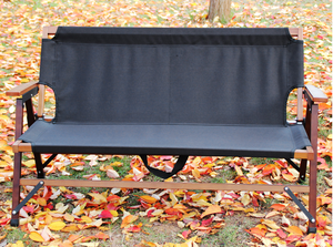 Good Quality Outdoor Leisure Garden Foldable Loveseat <strong>Bench</strong> <strong>Camping</strong> 2 Person Twin Size Folding <strong>Bench</strong> - Product Image 4