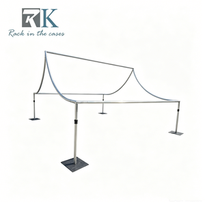Aluminum Pipe and Drape <b>Frame</b> Event <b>Backdrop</b> Stand Portable Pipe and Drape for Outdoor and Indoor - Product Image 1