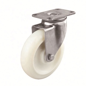 Bon Marché de SS 125 Mm 5 Pouces Dur Léger Roulettes En <span class=keywords><strong>Plastique</strong></span> Pour Chariots - Product Image 1