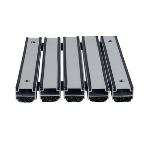 Tapis d'entrée de qualité commerciale MEISHUO, tapis de sol en aluminium <span class=keywords><strong>encastré</strong></span>, système de tapis antidérapants pour entrée, intégré pour l'intérieur et l'extérieur - Product Image 2