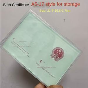 Caja de almacenamiento de concha multifunción sostenible CPET moderna transparente para registro de bienes raíces - Product Image 3