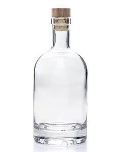 Flint glass-botella de whisky transparente para <span class=keywords><strong>licor</strong></span>, botella de vidrio transparente de 750Ml, brandy, para vodka - Product Image 6