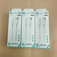 Für 13 Pro Schnellladekabel Box Typ C mit 6A Funktion Flaches PVC USB-Datenkabel