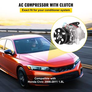 DB คลัตช์คอมเพรสเซอร์ AC สำหรับฮอนด้า Civic 1.8L 2006-2011เหมาะกับ Fiat Skoda Acura 12V - Product Image 2