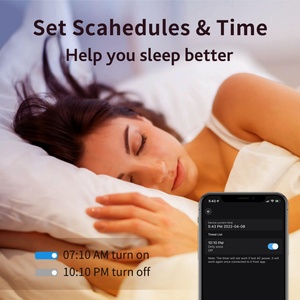 Smart Colorful 9W/10W RGB LED <b>Light</b> Bulb Lamp <b>Timer</b> with APP/Remote/Voice Control Dimmable for Home Lighting - Product Image 4