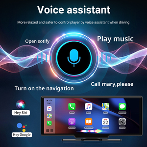 Xách tay 10.26 inch không dây IPS màn hình cảm ứng xe Màn hình GPS Navigation Carplay Android tự động cho DVD <span class=keywords><strong>Player</strong></span> Bảng điều khiển vị trí - Product Image 3