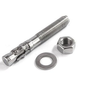 Ancre à expansion à coin robuste en acier inoxydable 304/316 ou acier au carbone galvanisé, tête hexagonale M6-M24/M30, pour béton, pour la construction B - Product Image 5