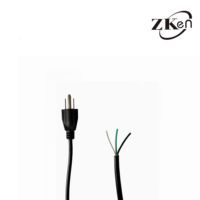 Câble d'alimentation CA US 3 broches NEMA 5-15P vers IEC C13, certifié UL ETL, câble PVC pour moniteur PC et appareils électroménagers, longueur personnalisée