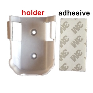 Supports de télécommande muraux personnalisés pour <span class=keywords><strong>Samsung</strong></span> LG Nouveau support de commande en plastique ABS pour lits d'hôpital avec adhésif à vis - Product Image 3