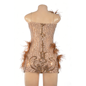 Vestidos <span class=keywords><strong>de</strong></span> mujer personalizados <span class=keywords><strong>de</strong></span> marca propia OEM, diseñados por diseñadores <span class=keywords><strong>senior</strong></span>, <span class=keywords><strong>de</strong></span> fabricante, ajustados, tipo corsé, oversize, <span class=keywords><strong>de</strong></span> elastano, con efecto realce <span class=keywords><strong>de</strong></span> glúteos - Product Image 5