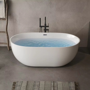 <span class=keywords><strong>Baignoire</strong></span> autoportante ovale <span class=keywords><strong>de</strong></span> style japonais moderne <span class=keywords><strong>Baignoire</strong></span> <span class=keywords><strong>de</strong></span> trempage sans couture pour la maison ou l'hôtel au choix des célébrités en ligne - Product Image 2