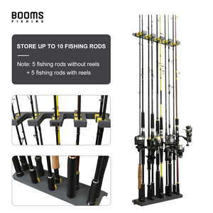 <span class=keywords><strong>Support</strong></span> <span class=keywords><strong>mural</strong></span> pour cannes à pêche Booms Fishing WV4, <span class=keywords><strong>support</strong></span> pour cannes à pêche pour garage, porte-cannes à pêche, peut contenir jusqu'à 10 cannes verticalement - Product Image 2