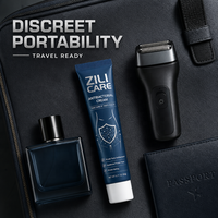 Crème d'hygiène intime pour hommes en marque blanche, Soin apaisant pour les zones intimes, Commande personnalisée OEM, MOQ 50 boîtes