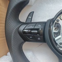 Volant de voiture sport en cuir perforé personnalisé pour modèles BMW F10 E92 M5 F20 F30 M4 F80 M3 F82 E90 E91 - Accessoires automobiles
