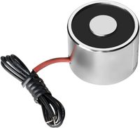 Electroimán de Sujeción Redondo de Hierro Youge YG3A DC 12/24V, Tipo Mini Sucker, Fuerza de Succión de 0.3~120KG, Seguridad Industrial