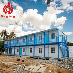Pabrik Cina kustom mewah Prefab Modern Qatar paket rata Villa 2 3 4 kamar tidur rumah wadah baja 20 kaki 40 kaki ukuran Villa - Product Image 4
