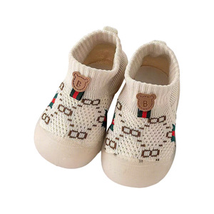 New Breathable Baby Walking <b>Shoes</b> Indoor Anti Slip <b>Soft</b> Sole Toe Protection Infant Pre Walker <b>Shoes</b> For Toddler Boys Girls - Product Image 2