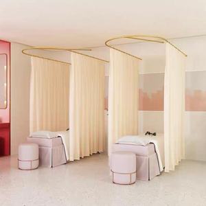 Cortina de Aislamiento en Forma de U de Hierro para Salón de Belleza, Diseño de Cortina para Salón, Venta Directa de Fábrica de la Mejor Calidad, Gran Venta en China - Product Image 6