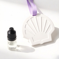 Diffuseur d'arômes suspendu en céramique personnalisé, désodorisant pour huiles essentielles, décoration parfumée pour la maison, la garde-robe et la voiture