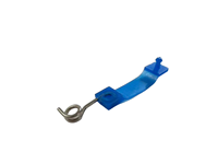 Crochet de guidage en plastique pour machine à filer, guide-fil avec tambour rainuré