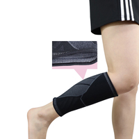 Manchons de compression de mollet pour hommes et femmes Manchon de compression de jambe Attelle de mollet