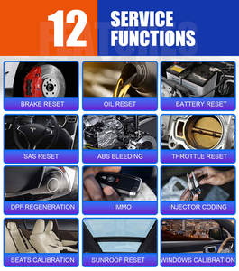 LAUNCH 5011 V2 Alat Pemrogram TPMS OBD2, Alat Diagnostik, Perangkat Pemrograman Sensor Tekanan Ban TPMS, Scanner, Aktivasi 315/433MHz - Product Image 3