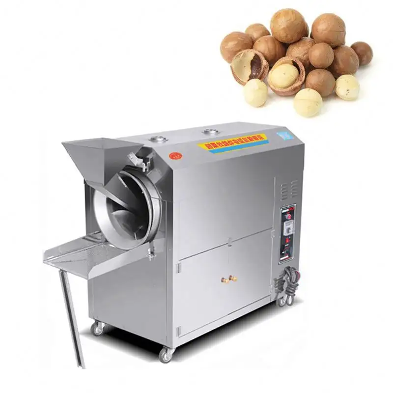 Tostador de nueces de avellana de fábrica profesional para la venta, proveedores de cacahuetes tostados, máquina peladora de piel de cacahuete seco para la venta