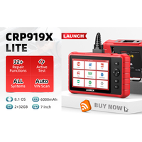 Launch crp919x Lite lanzamiento completo OBDII escáner auto escáner herramienta de diagnóstico Actualización de CRP909X 32 reinicio 2 años de suscripción