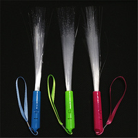 Baguettes lumineuses en fibre optique, baguettes lumineuses, bâtons lumineux LED, bâtons lumineux en vrac pour les anniversaires, les douches nuptiales, les faveurs de mariage, les fournitures de fête