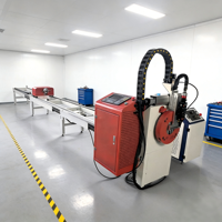 Machine de découpe laser de tubes à économie d'énergie et facile à utiliser, découpeuse laser de tubes, équipement de traitement des tubes métalliques