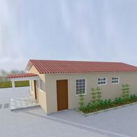Maison préfabriquée moderne de 3 chambres