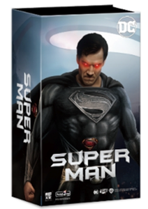 En stock – Figurine d'action authentique DC – Modèle de main <span class=keywords><strong>Superman</strong></span> Noir – Jouet de présentation – Cadeau d'anniversaire pour garçon – Film BVS - Product Image 6