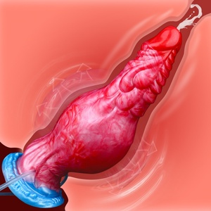 NNSX Monster <b>Dildo</b> Female Masturbator Orgasm Fantasy Penis Ejaculation Inflatable Water Spray Adult Sex Toys Factory Wholesale - Product Image 3