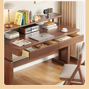 Silla de mesa de escritura plegable de madera maciza para niños, para el hogar, dormitorio, sala de estar, uso en la escuela primaria, escritorio de estudio para niños - Product Image 4