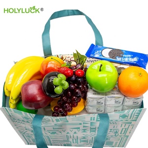 Tái chế PP không dệt vải biểu tượng tùy chỉnh in tái sử dụng không dệt không dệt nhiều lớp mua sắm hàng tạp hóa Túi quảng cáo - Product Image 5