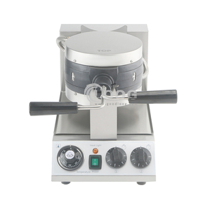 Commercio all'ingrosso 110V/220V commerciale doppio strato <span class=keywords><strong>Waffle</strong></span> macchina in acciaio inox elettrico rotante ristorante cucina attrezzature - Product Image 3