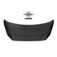 Couvercle de coffre en fibre de carbone préimprégnée style CS pour BMW M2 G87 Série 2 G42 2023+ Moulé sous autoclave, couvercle de coffre arrière complet