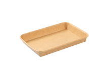 Boîte à sushi carrée jetable biodégradable robuste, personnalisée OEM, pour la restauration rapide et les plats à emporter – Vente en gros