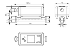 Medidor de flujo magnético-inductivo IFM SU9030/9031 SUR54XFBFRKG - Product Image 6